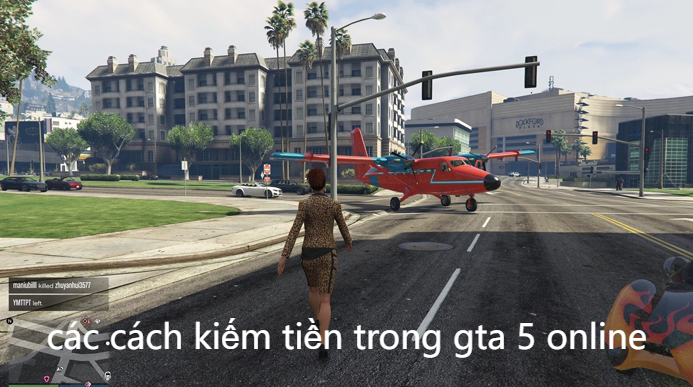 các cách kiếm tiền trong gta 5 online